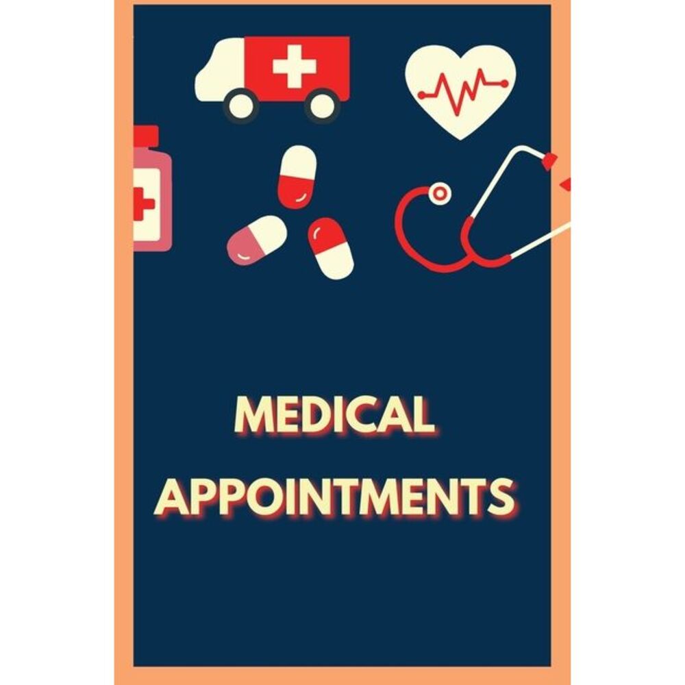 Medical Appointments: Personal Health Record Keeper and Logbook -- Simona